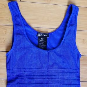 Bebe Back Cutout Bodycon Dress